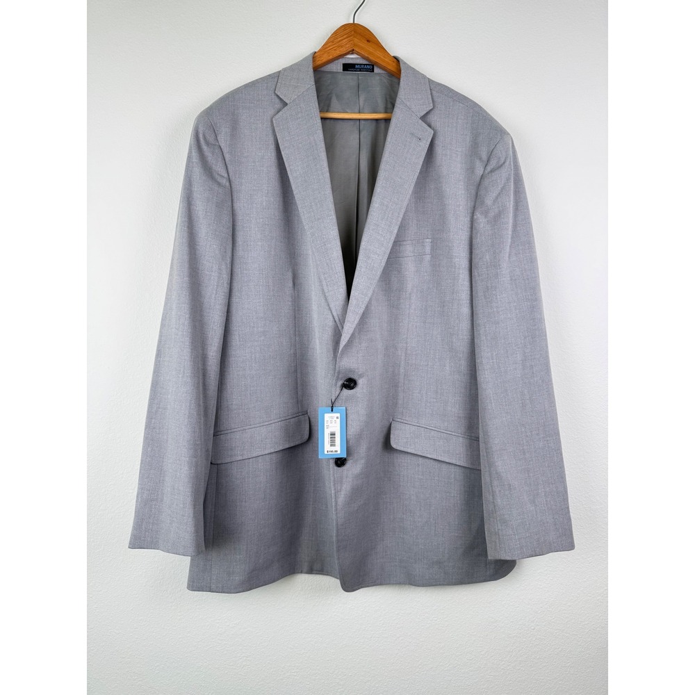 Murano Blazer Mens 3XT Light Grey New Wardrobe Essentials Y15BM020T Office Suit